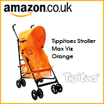 Tippitoes Stroller Max Viz Orange